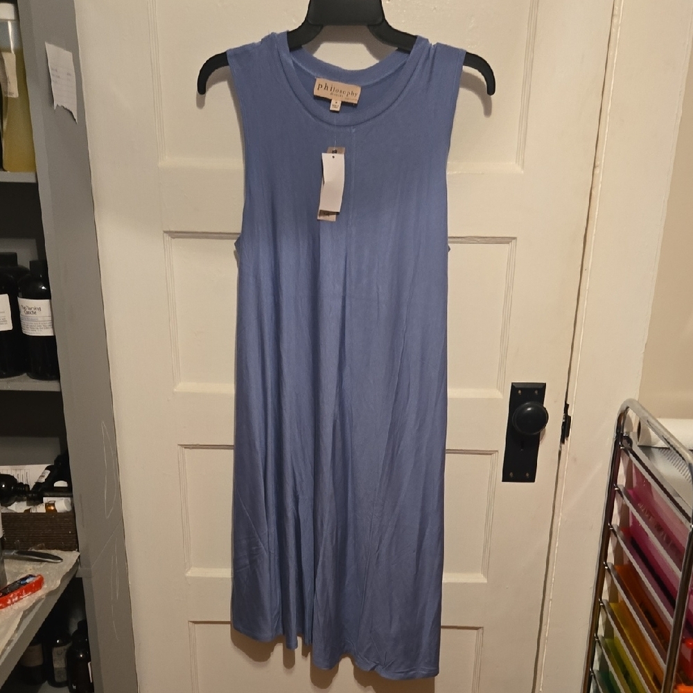 Philosophy Light Blue Casual Dress